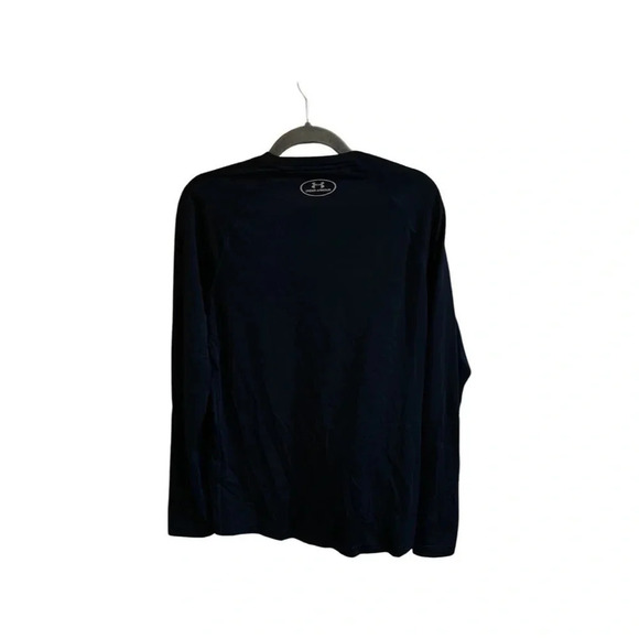 Under Armour Navy Blue Long Sleeve Run Shirt Size Small - Picture 5 of 6